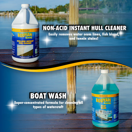 HULL CLEANING POWER KIT - GALLON DUO