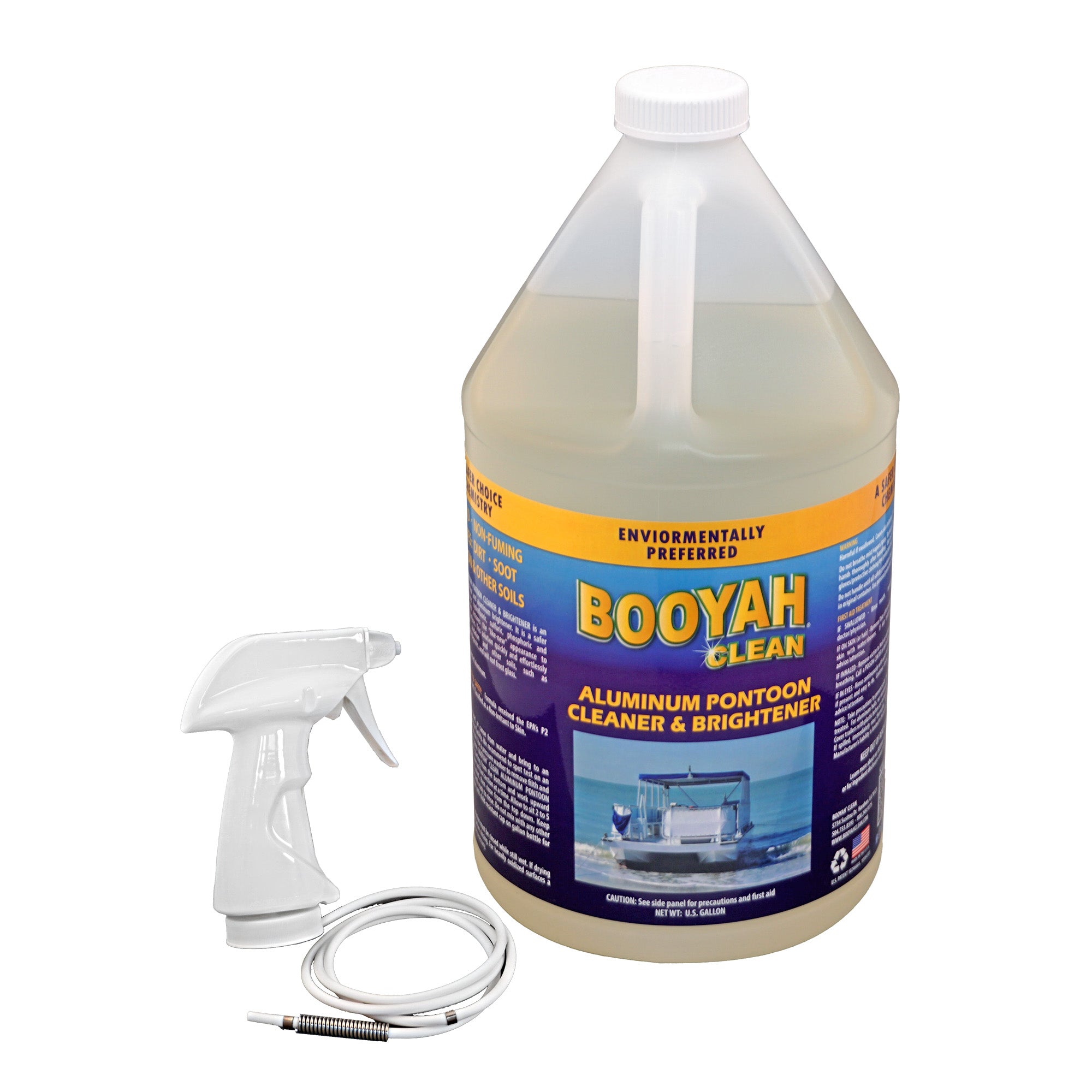 ALUMINUM PONTOON CLEANER & BRIGHTENER – Booyah Clean®